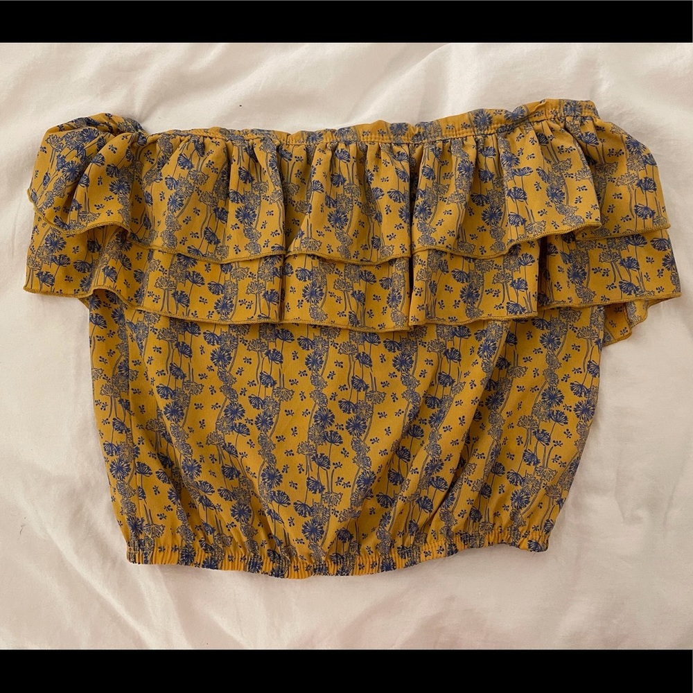 Cherish Floral Tube Top Size XS